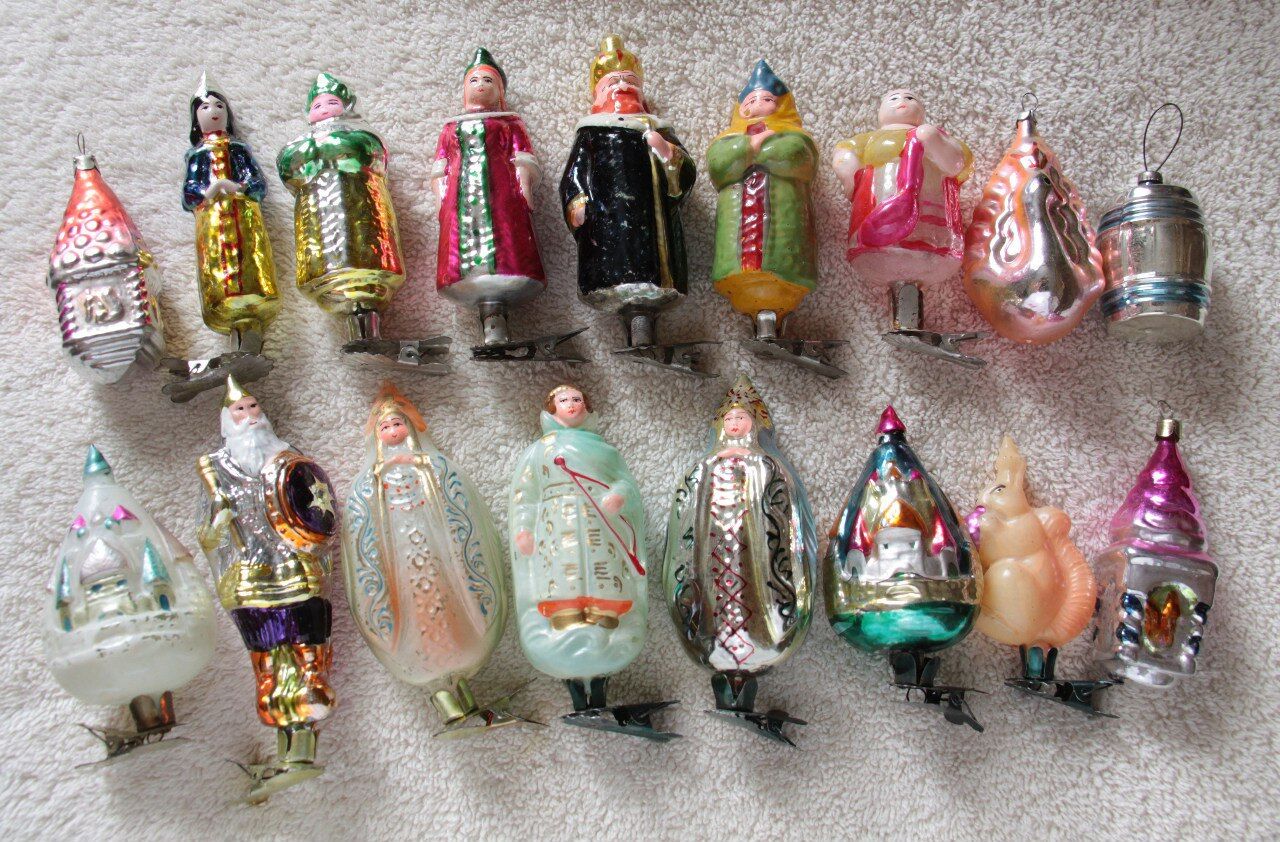 Елочные игрушки с новогодними персонажами - купить в интернет-магазине prachka-mira.ru